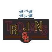 USC Trojans Letterlink Sticker